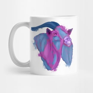 Colorful goat Mug